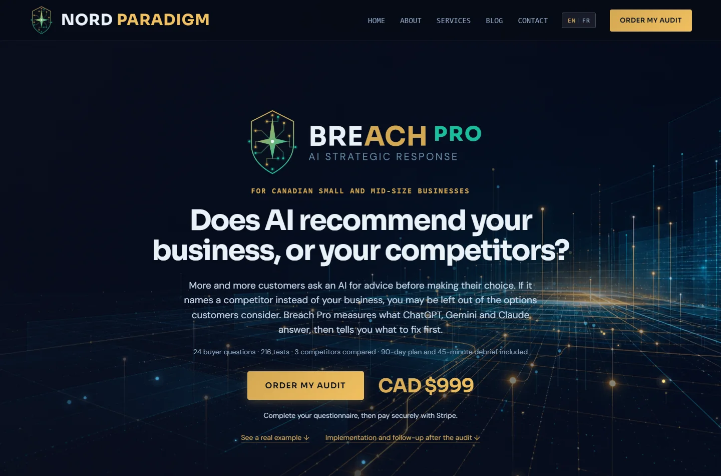 View Breach Pro's public offer page