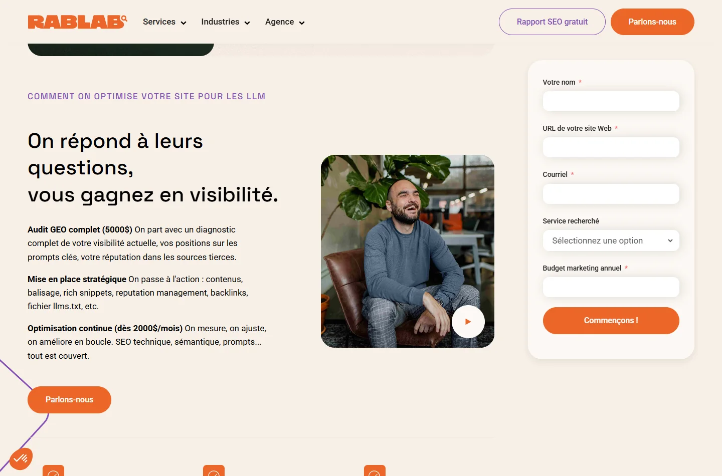 View Rablab's public offer page
